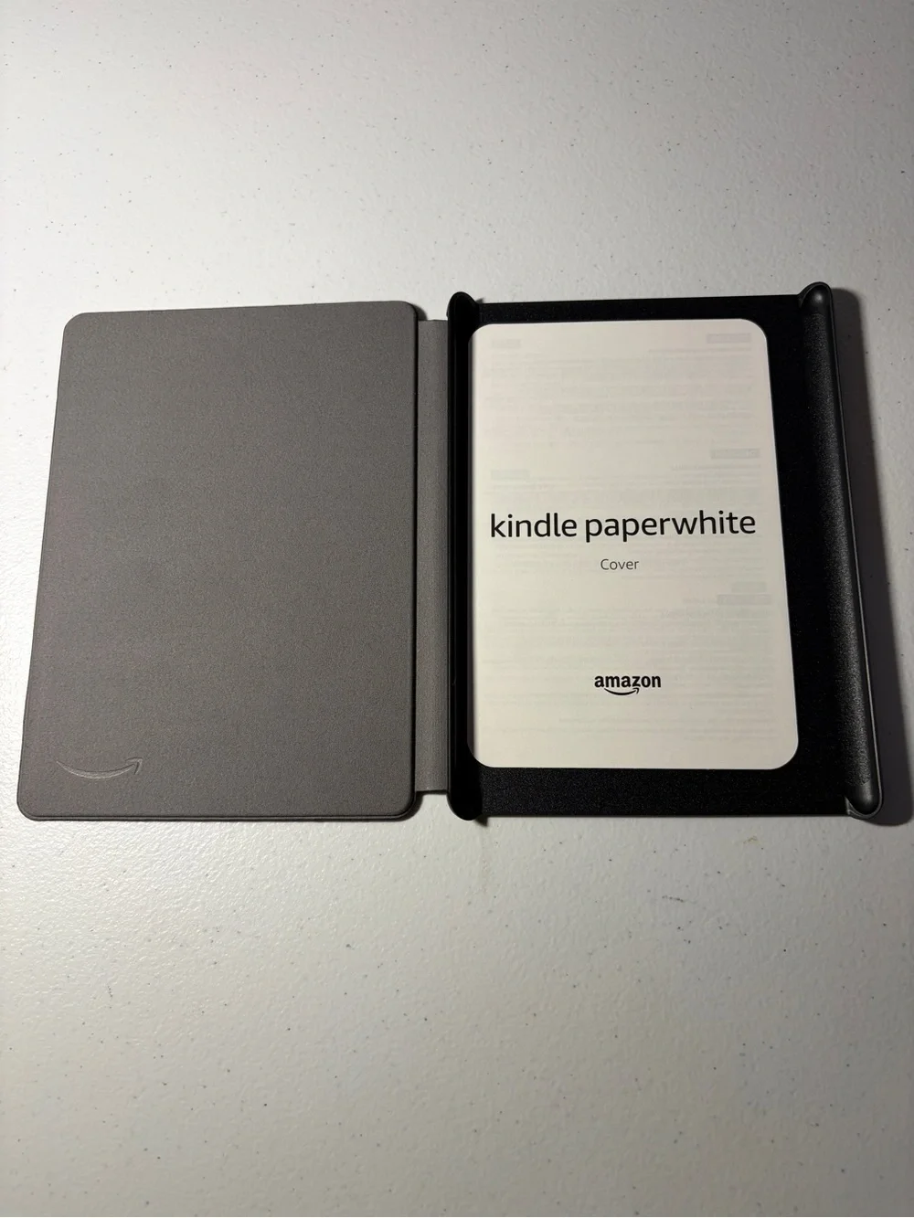 Amazon Kindle Paperwhite Folding Folio Case Cover, Gray, For Kindle Paperwhite